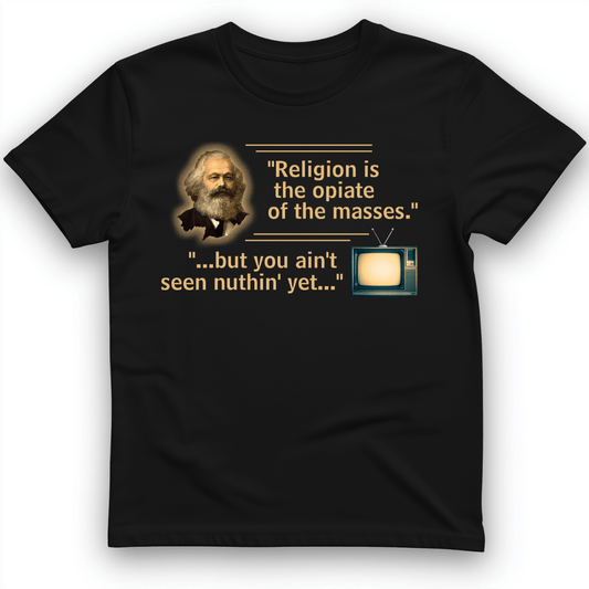 Opiate of Masses T-Shirt Black / S