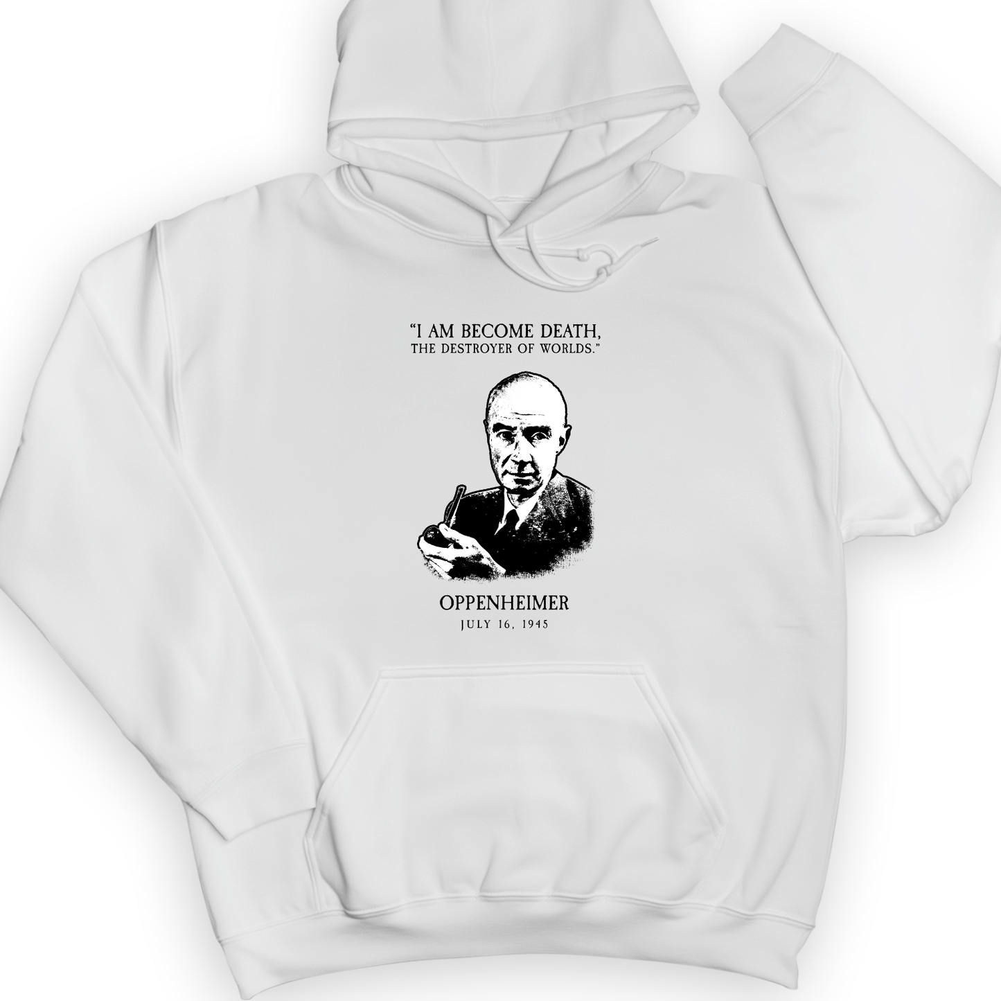 Oppenheimer Hoodie White / S
