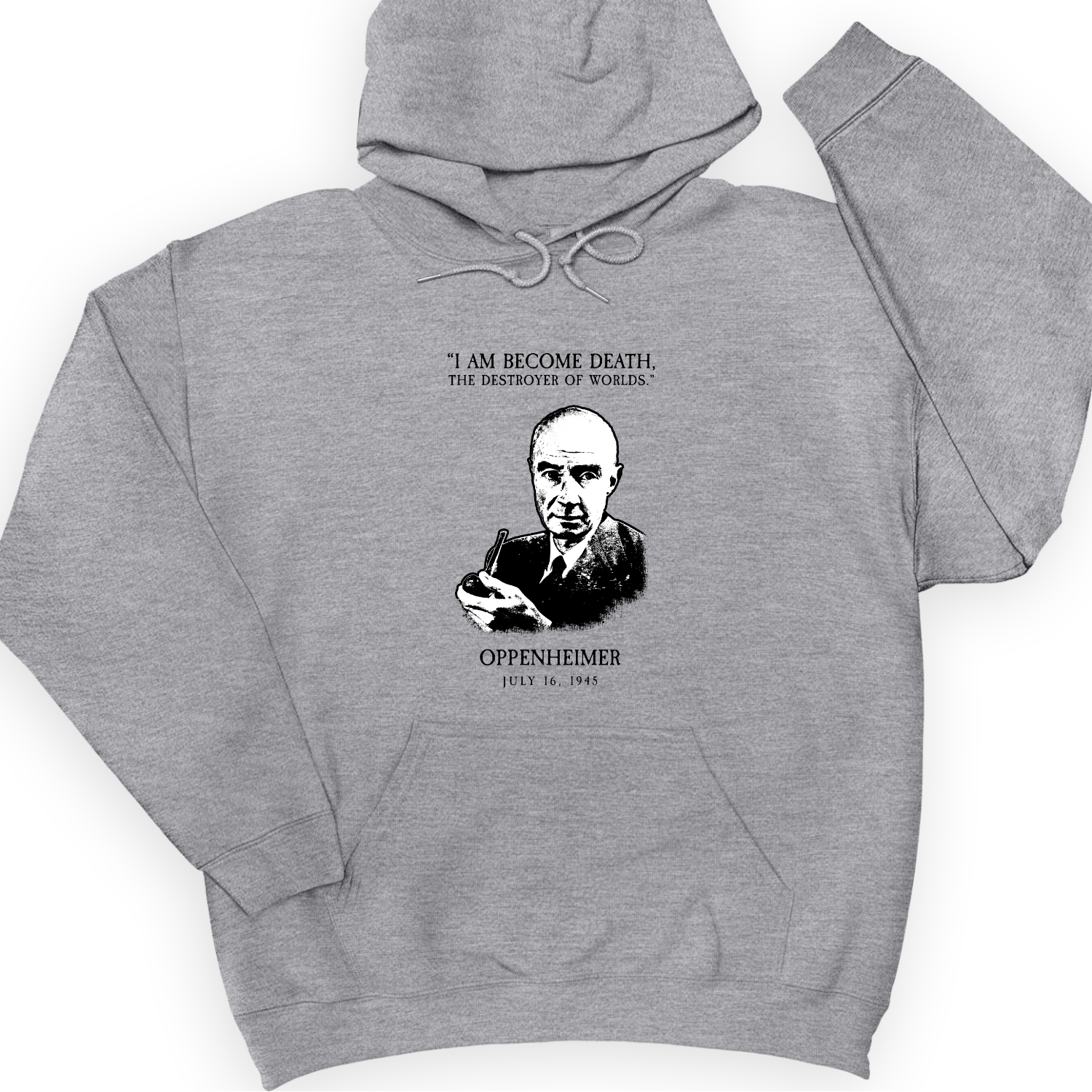 Oppenheimer Hoodie Sport Grey / S