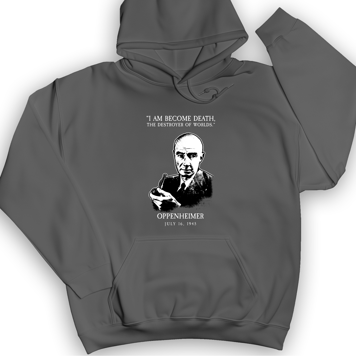 Oppenheimer Hoodie Charcoal / S