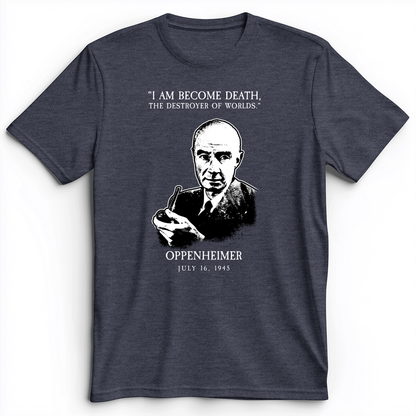 Oppenheimer Premium Tee Heather Navy / S