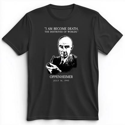 Oppenheimer Premium Tee Dark Grey Heather / S