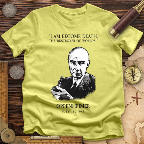 Oppenheimer T-Shirt Cornsilk / S