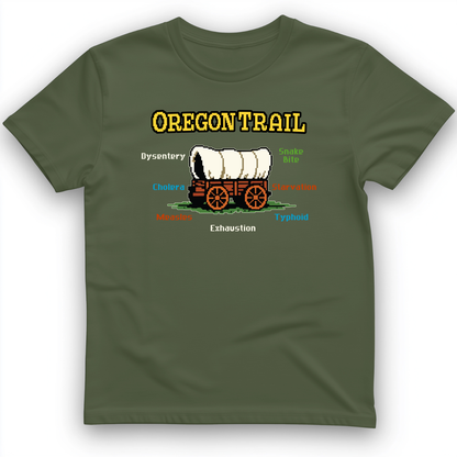 Oregon Trail T-Shirt Military Green / S