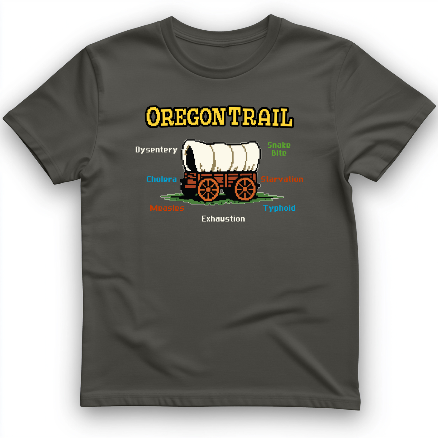 Oregon Trail T-Shirt Charcoal / S