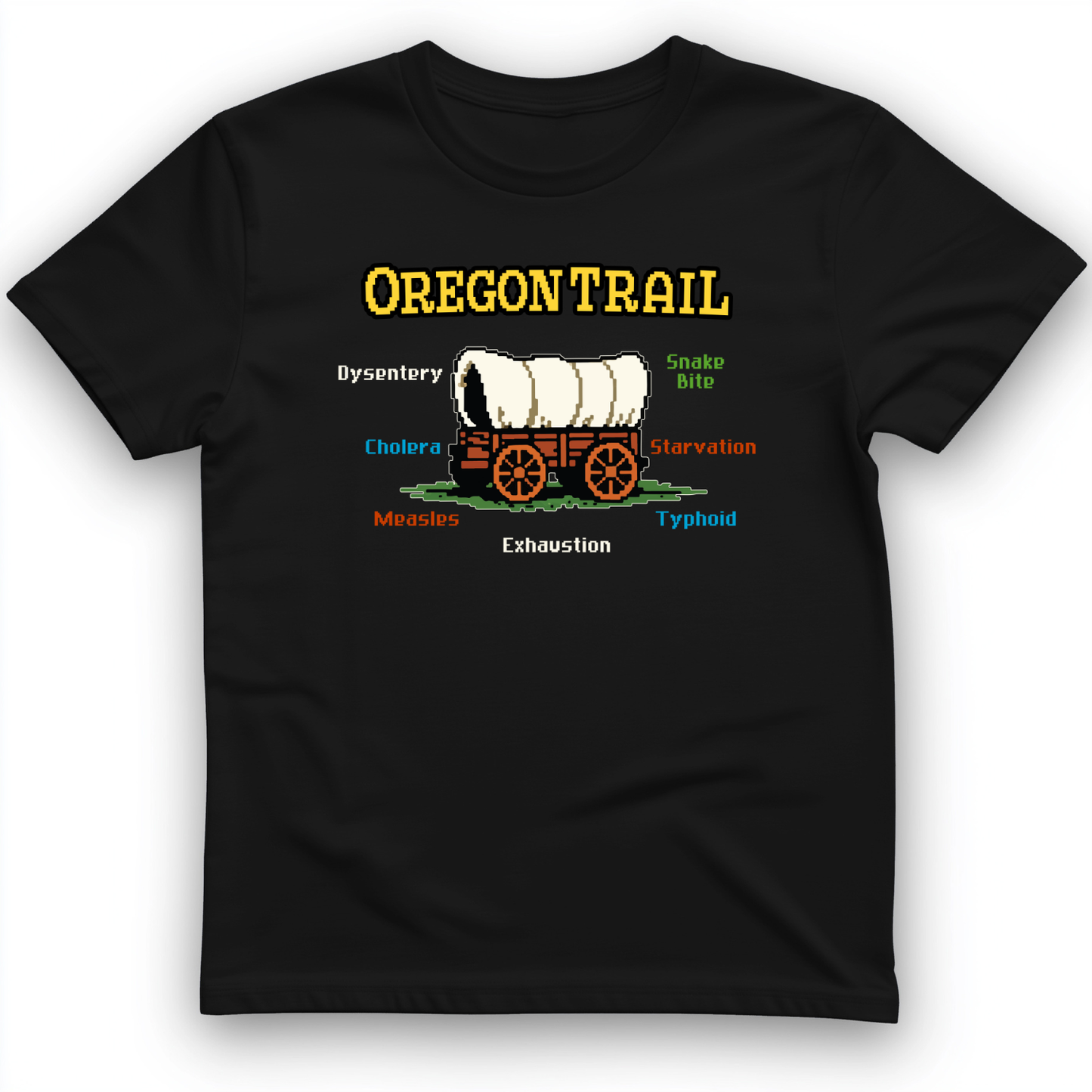 Oregon Trail T-Shirt Black / S