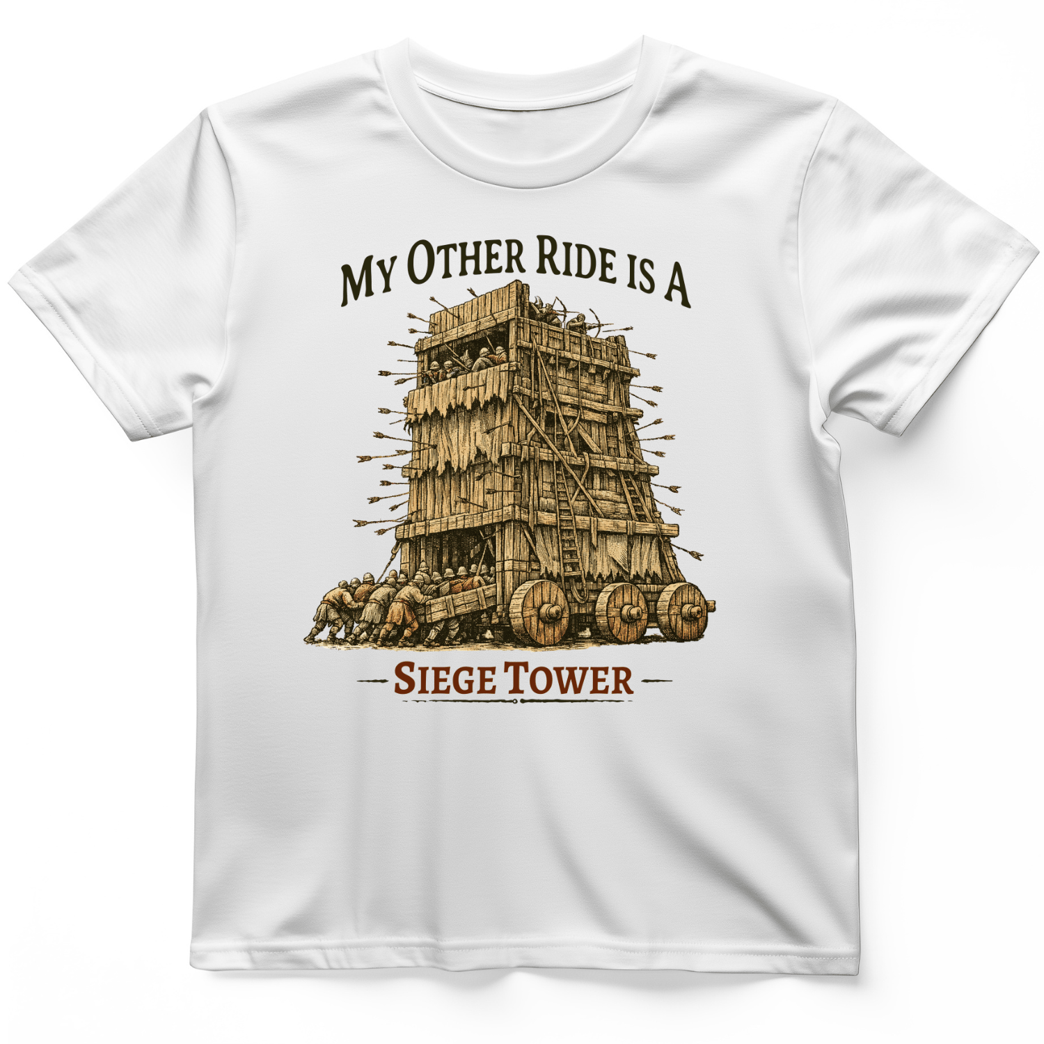 Other Ride Siege Tower T-Shirt White / S