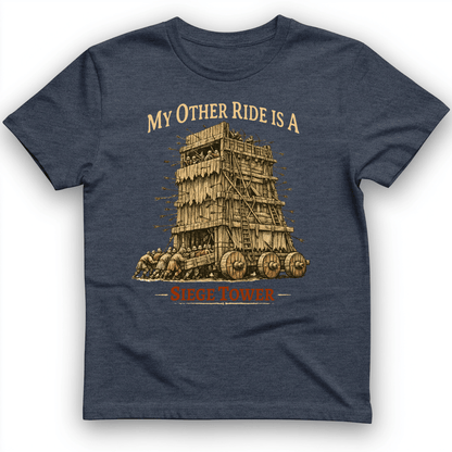 Other Ride Siege Tower T-Shirt Heather Navy / S