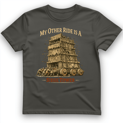 Other Ride Siege Tower T-Shirt Charcoal / S