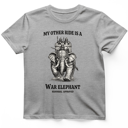 Other Ride War Elephant T-Shirt Sport Grey / S
