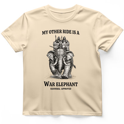 Other Ride War Elephant T-Shirt Natural / S