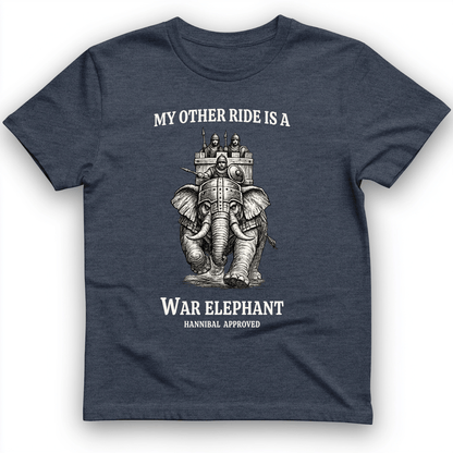 Other Ride War Elephant T-Shirt Heather Navy / S