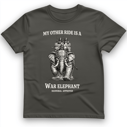 Other Ride War Elephant T-Shirt Charcoal / S
