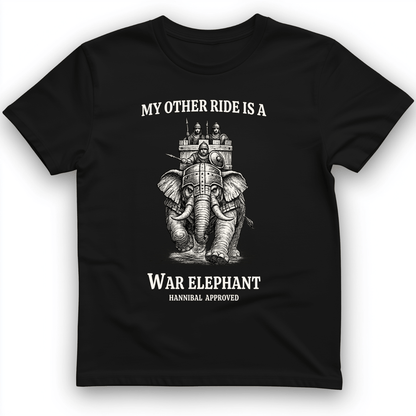 Other Ride War Elephant T-Shirt Black / S
