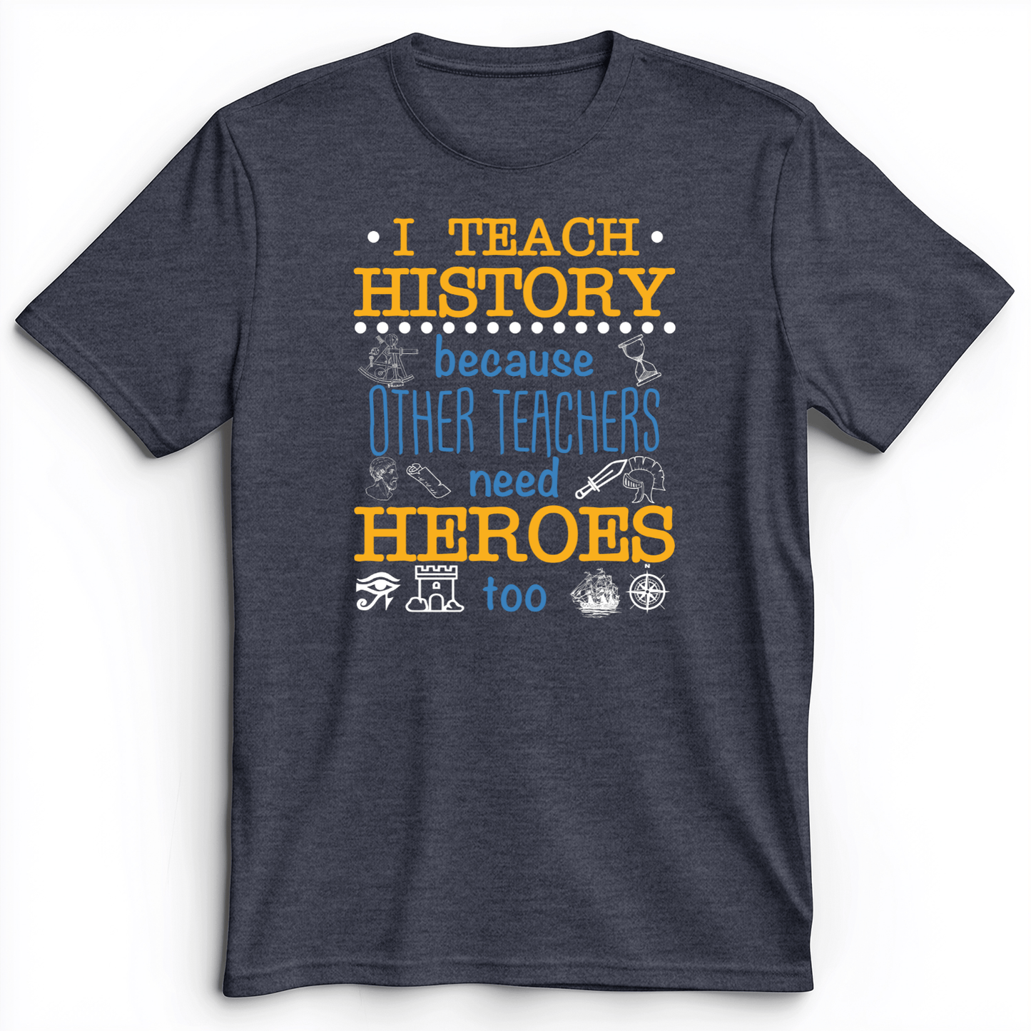 Other Teachers Premium Tee Heather Navy / S