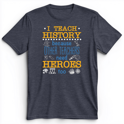 Other Teachers Premium Tee Heather Navy / S