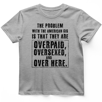 Over Paid T-Shirt Sport Grey / S