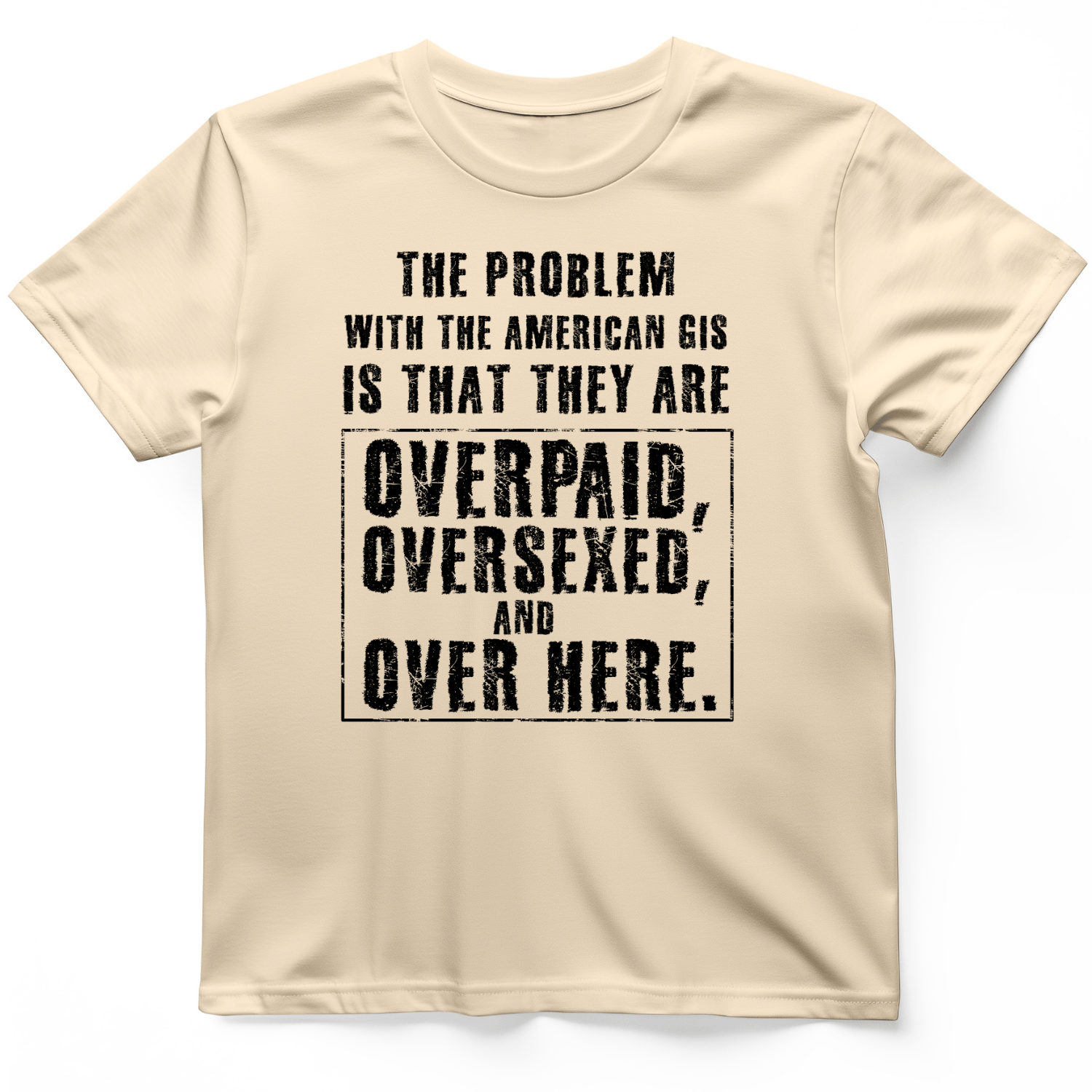 Over Paid T-Shirt Natural / S