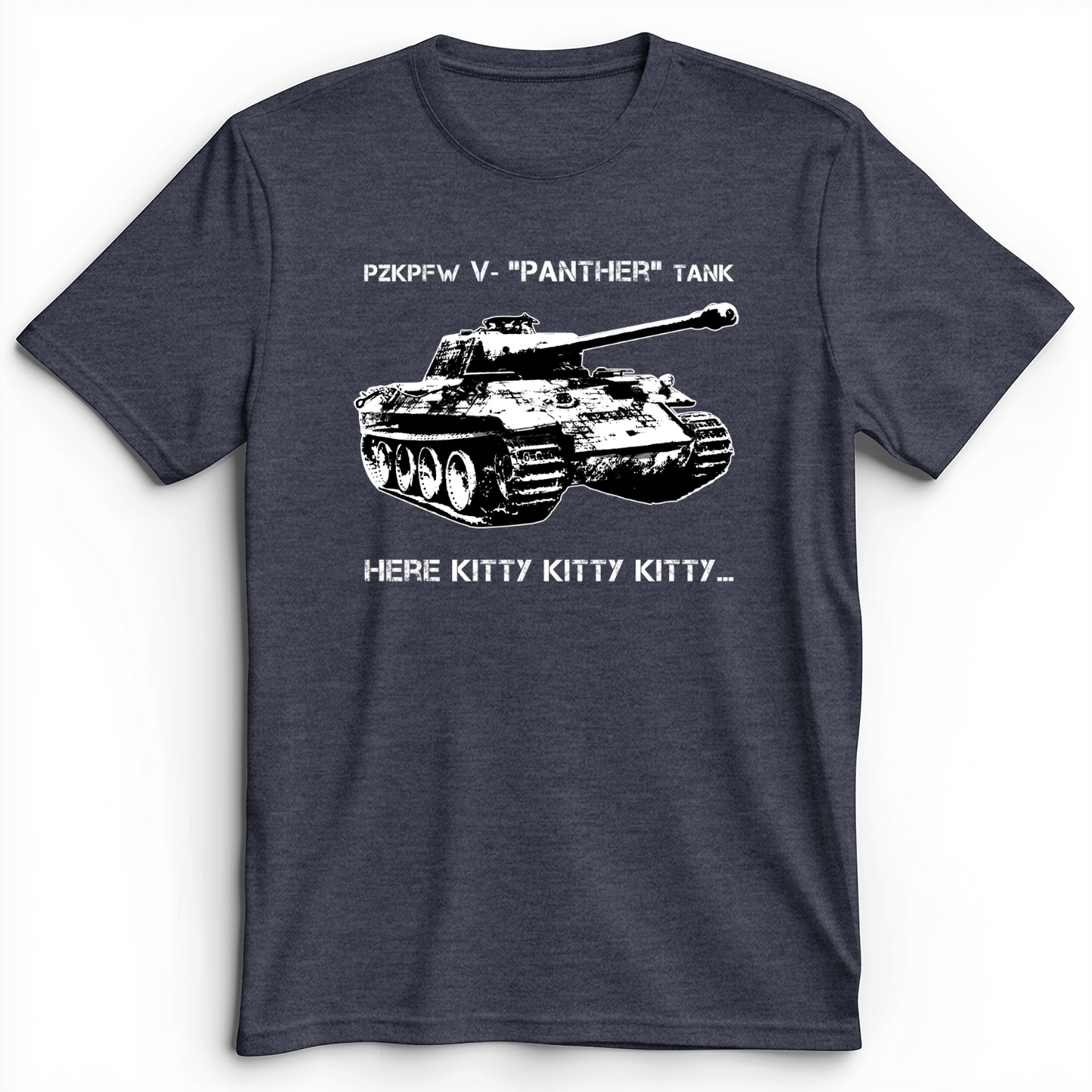 Panther Premium Tee Heather Navy / S