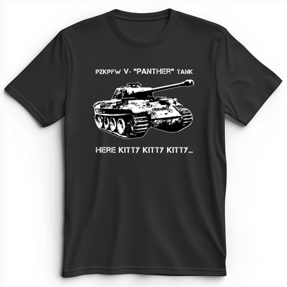 Panther Premium Tee Dark Grey Heather / S