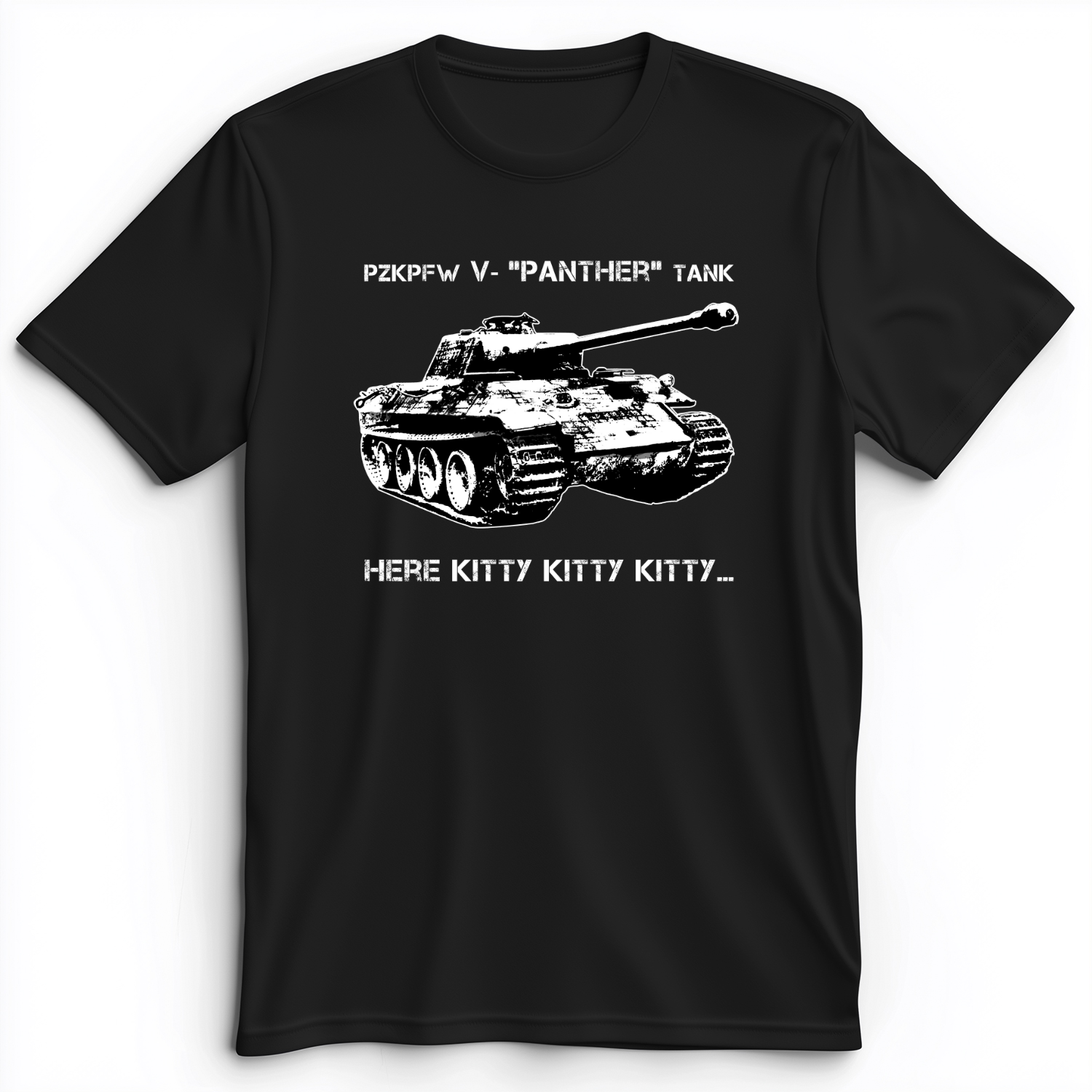 Panther Premium Tee Black / S