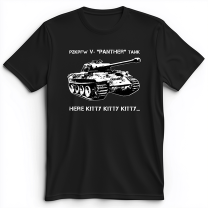 Panther Premium Tee Black / S