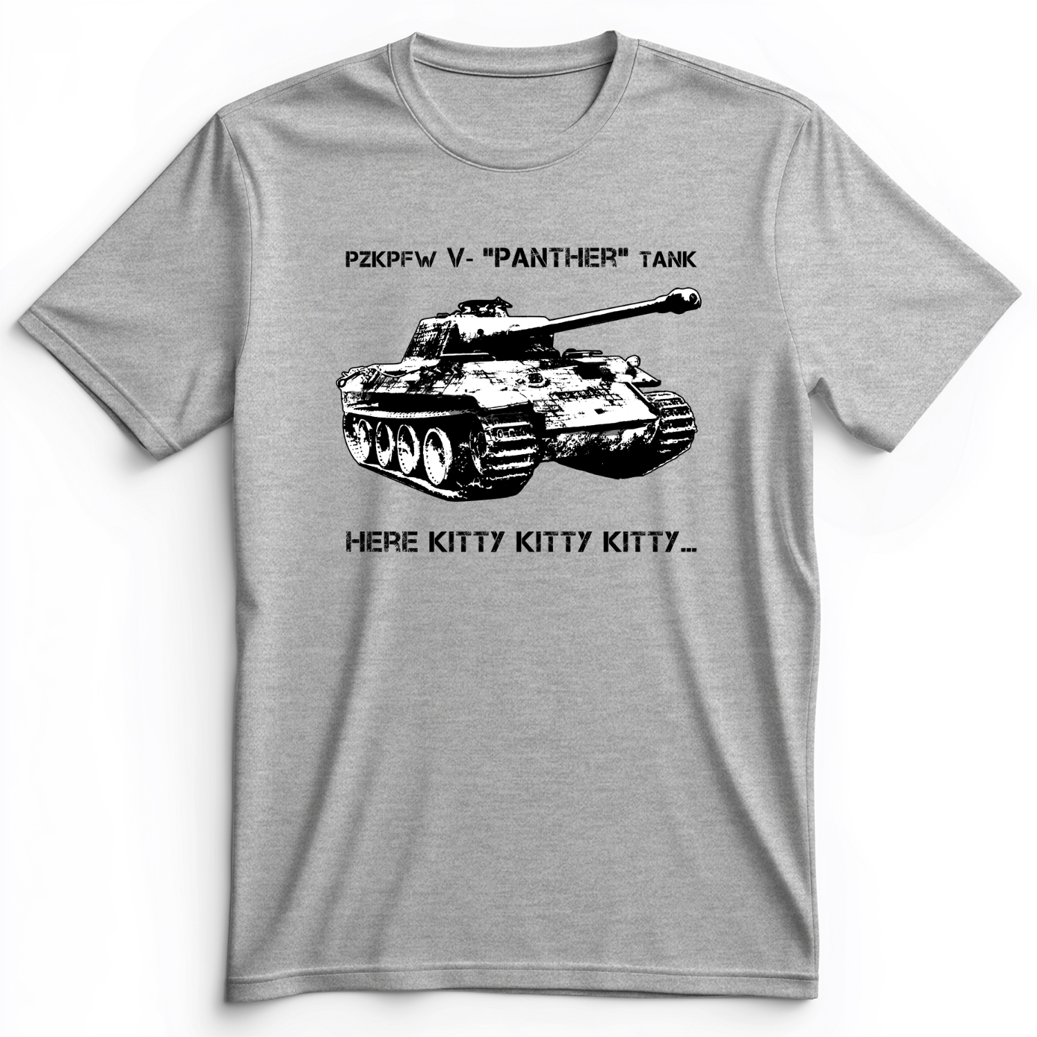 Panther Premium Tee Athletic Heather / S