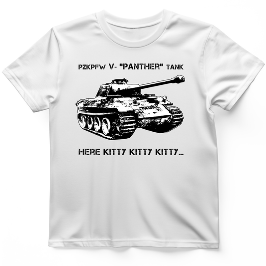 Panther T-Shirt White / S