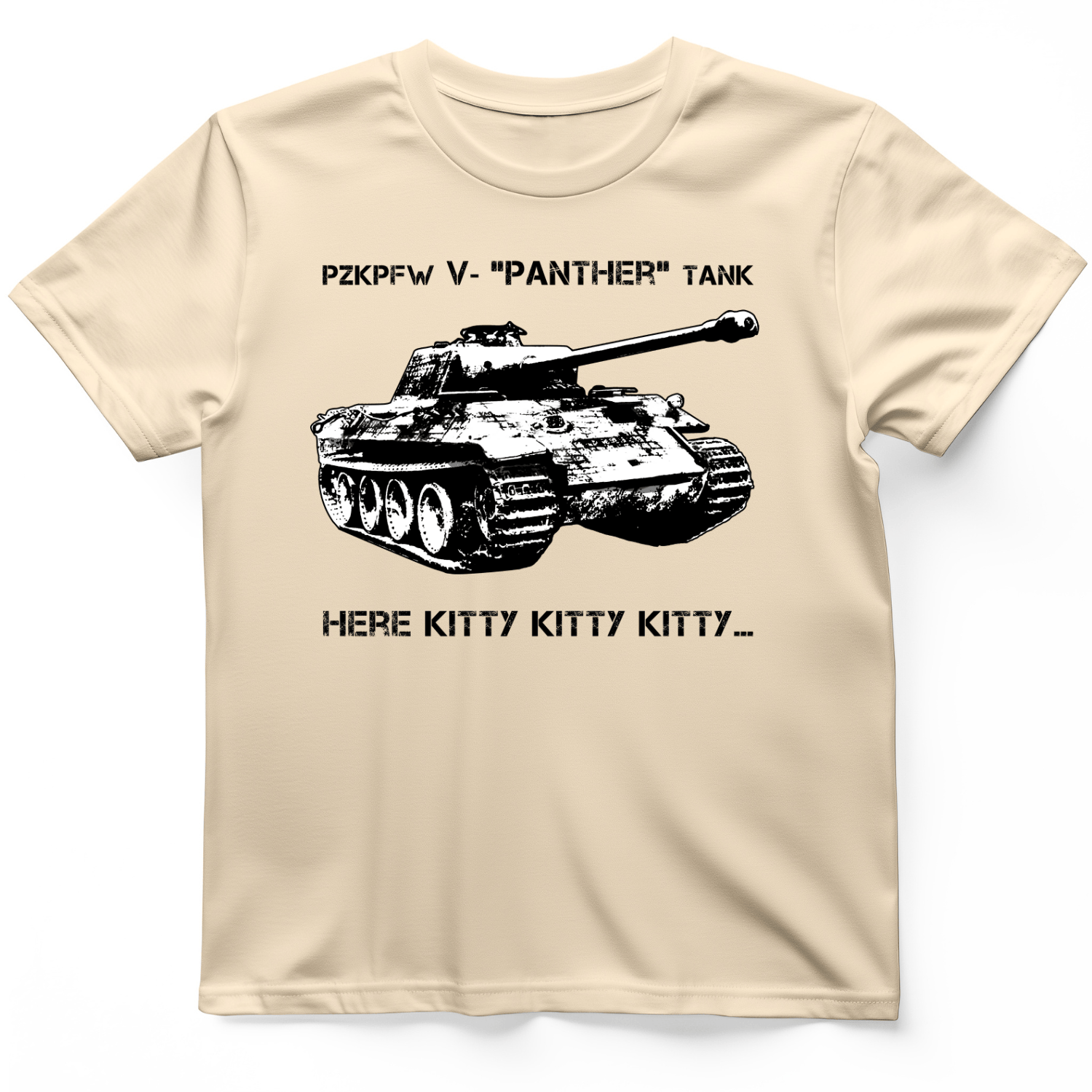 Panther T-Shirt Natural / S