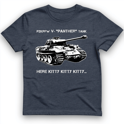 Panther T-Shirt Heather Navy / S