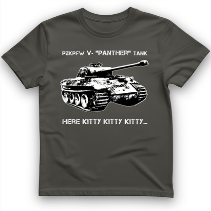 Panther T-Shirt Charcoal / S