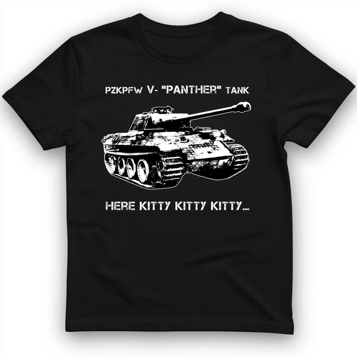 Panther T-Shirt Black / S
