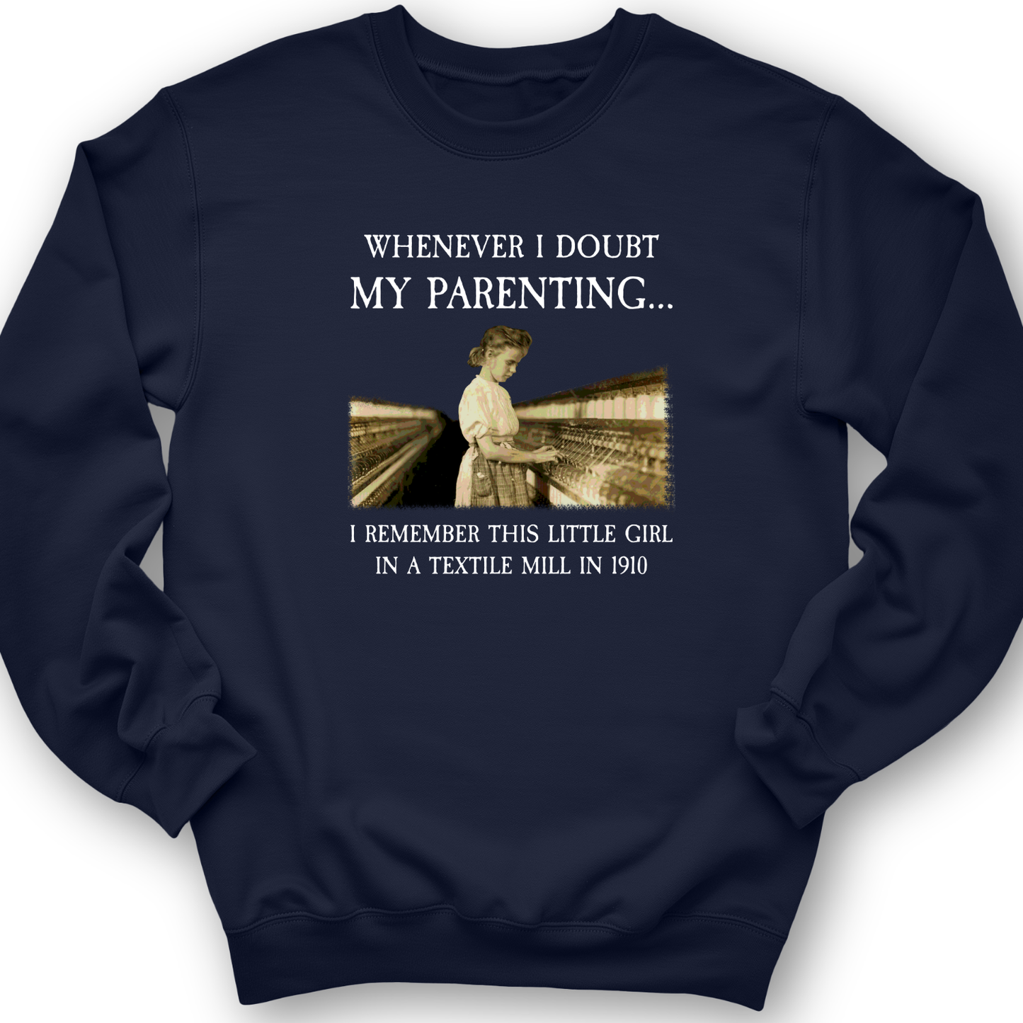 Parenting Crewneck Navy / S