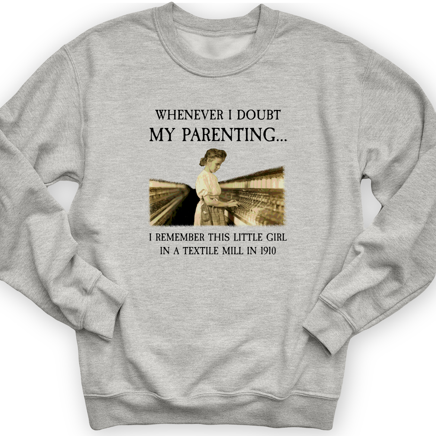 Parenting Crewneck Sport Grey / S