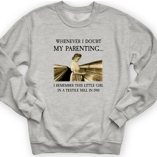 Parenting Crewneck Sport Grey / S