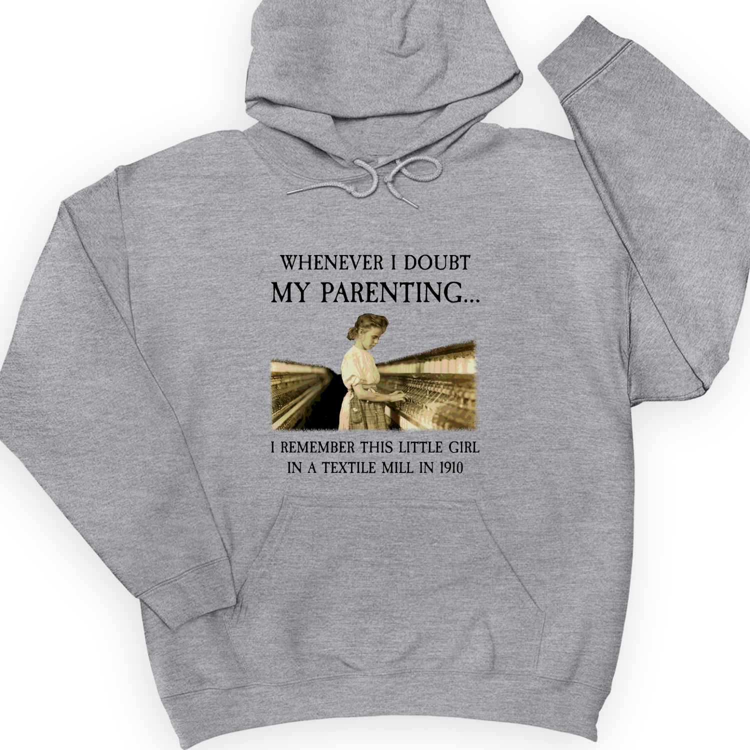 Parenting Hoodie Sport Grey / S