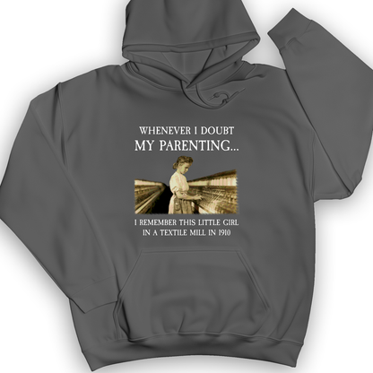 Parenting Hoodie Charcoal / S
