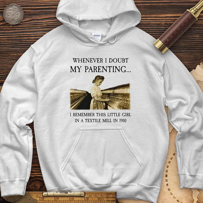 Parenting Hoodie White / S