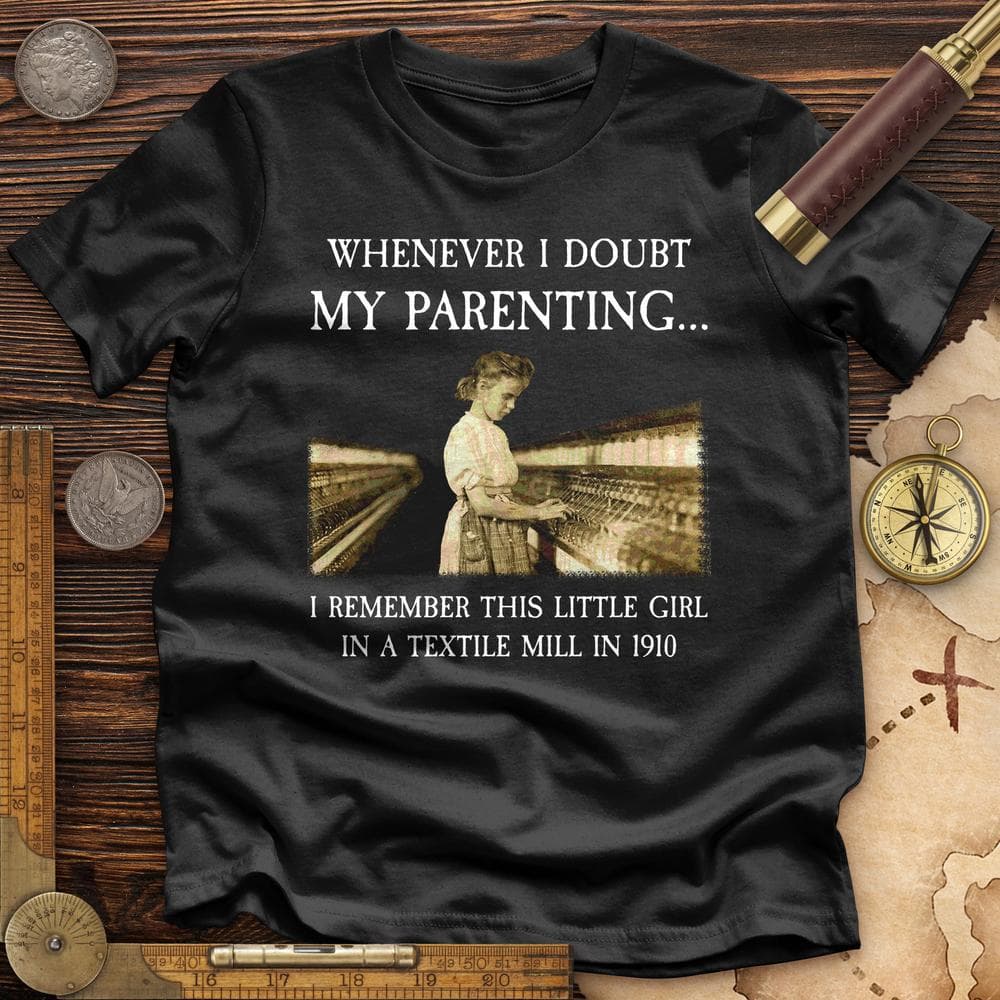 Parenting Premium Quality Tee Black / S