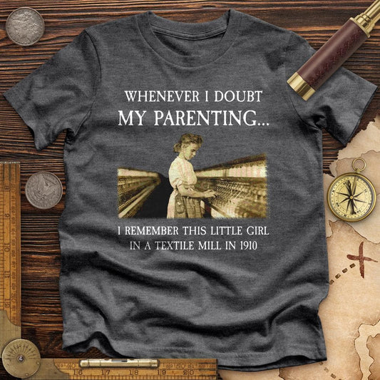 Parenting Premium Quality Tee Dark Grey Heather / S