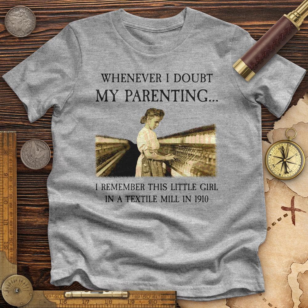 Parenting Premium Quality Tee Athletic Heather / S