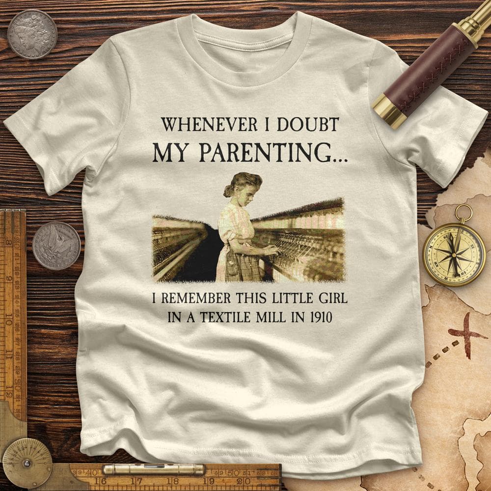 Parenting Premium Quality Tee Natural / S