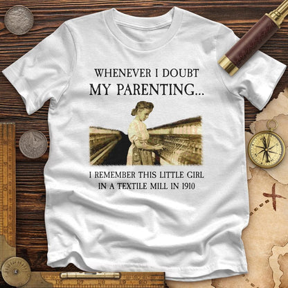 Parenting Premium Quality Tee White / S