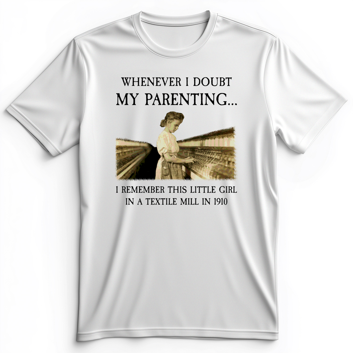 Parenting Premium Tee White / S