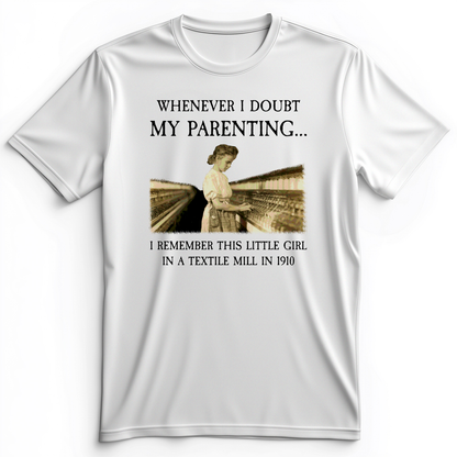 Parenting Premium Tee White / S