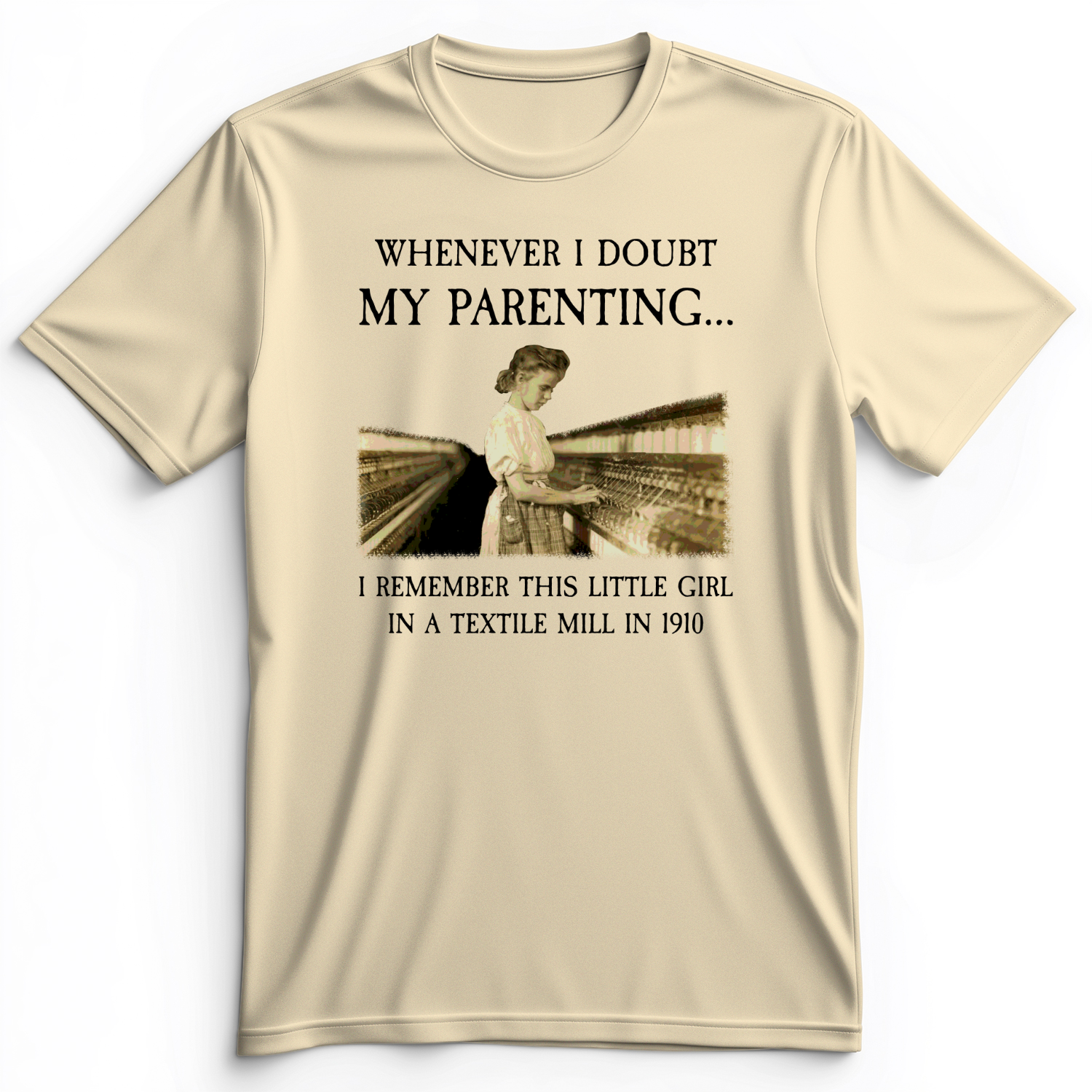 Parenting Premium Tee Natural / S