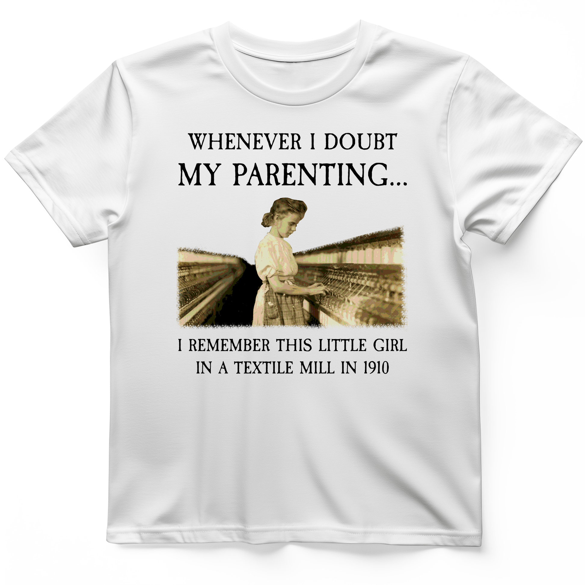 Parenting T-Shirt White / S