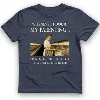 Parenting T-Shirt Heather Navy / S