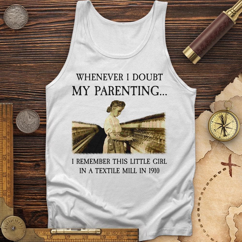 Parenting Tank White / XS