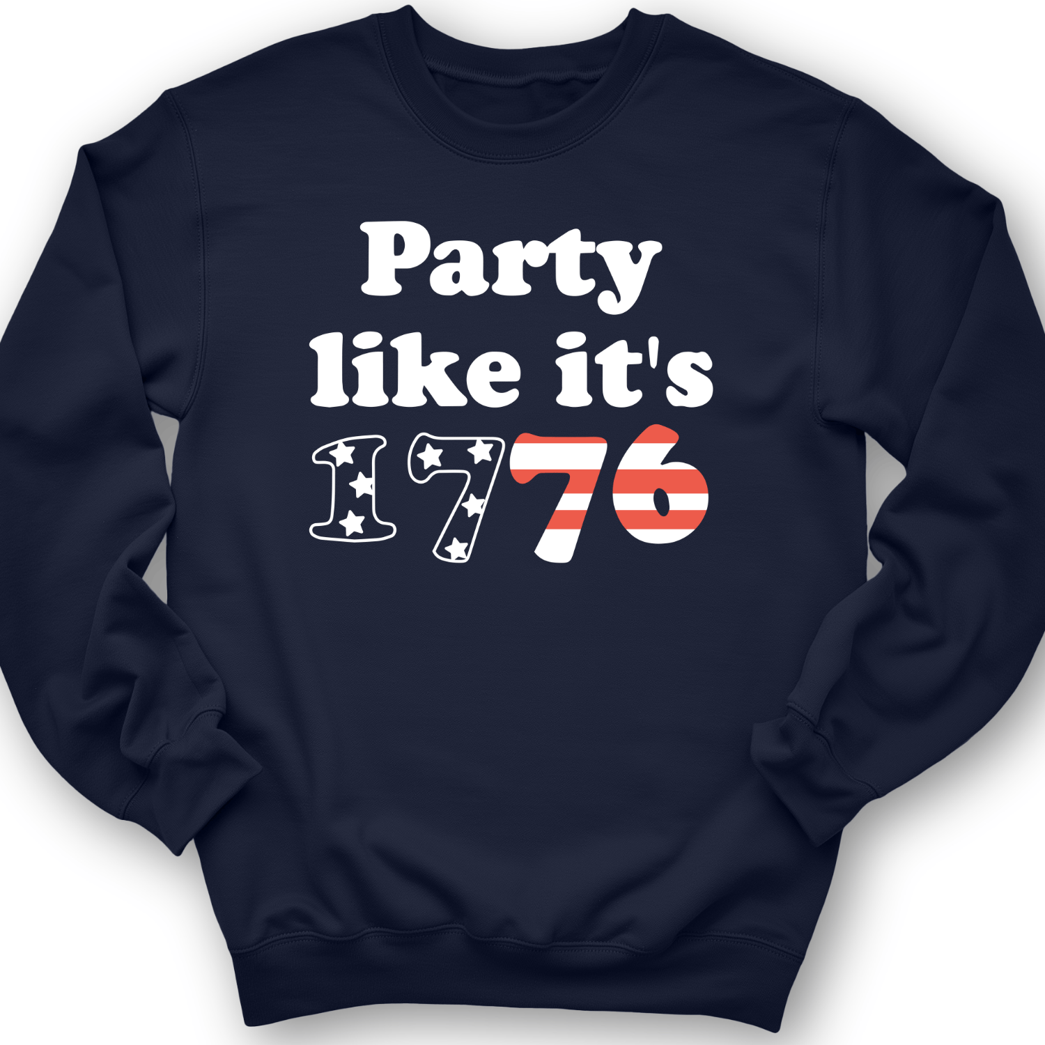 Party Like It's 1776 Crewneck Navy / S